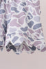 Camo Silky Scalloped Polo Set