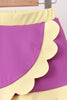 Purple Performance Scalloped Skorts Set