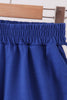 Navy active shorts set