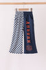 Navy Auburn checkered pants