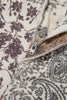 Brown Western Print Casual Shift Jeans