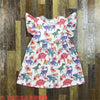 Dino and Flowers Pearl Dress