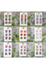 Khaki Easter Bunny 3 Pairs Different Earrings