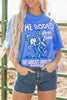 Sky Blue Rodeo Forever Western Graphic Tee