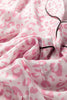 Pink Leopard Print 2cps Long Pajama Set