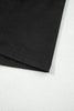 Black Contrast Trim Hooded Lounge Cardigan and Pants Set