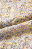 Multicolour Cozy Cable Knit Round Neck Long Sleeve Confetti Sweater