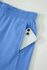 Sachet Pink Solid Cover Oversize Tee Pocketed Casual Pants 2pcs Outfit