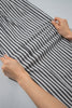 Black Stripe Drawstring Casual Loose Pants