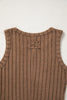 Phalaenopsis Slim Ribbed Mineral Wash Tank Top