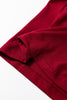 Coffee Plus Size Solid Color Asymmetric Neck Short Sleeve Blouse