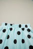 White Polka Dot Short Sleeve Top Casual Skort 2pcs Outfit
