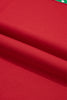 Racing Red Polka Dot Trim Baggy Pullover 2pcs Short Set