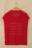 Sky Blue Flag Graphic Short Sleeve Sweater Top