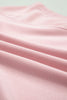Light Pink Solid Color Loose Tee Drawstring Wide Leg Pants 2pcs Outfit