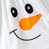 GIRLS CHRISTMAS SNOWMAN APPLIQUE DRESS