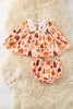 Autumn Multi Printed Pumpkin Baby Set