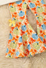 Bow & Pumpkin Printed on Ivory & Printed Bottoms