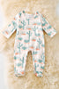 Catus printed western baby bodysuit w/snapps. (WESTERN)