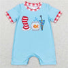 CAT FISH  BIRTHDAY ROMPER