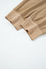 Medium Grey Elastic High Waist Pocketed Cargo Jogger Pants