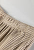 Jet Stream 3D Ribbed V Neck Pullover Drawstring Pants 2 Piece Lounge Set