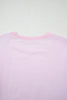 Light Pink Flag Bow Graphic Crewneck Tee