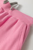 Mint Green Solid Color V Neck Tee Drawstring Pant Set