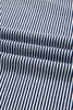 Blue Stripe Color Block Patchwork Dolman Oversize Tunic Sweater