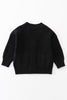 Black pocket cardigan sweater