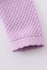 Lilac buttons sweater-baby