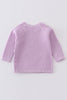 Lilac buttons sweater-baby