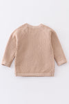 Khaki buttons sweater-baby