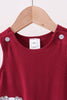 Premium Maroon Georgia bulldog applique jonjon