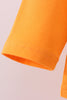 Premium Orange Tennessee puppy applique top