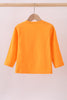 Premium Orange Tennessee puppy applique top