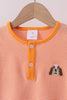 Premium Orange Tennessee puppy stripe pants set