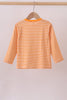Premium Orange Tennessee embroidery gingham top