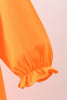 Premium Orange Tennessee puppy applique dress