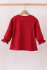 Premium Maroon Alabama elephant football applique top