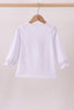 Premium White Tennessee puppy applique top
