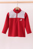 Premium Maroon Alabama embroiderytop