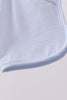 Premium Blue&white stripe bow shorts