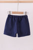 Premium Navy drawstring shorts