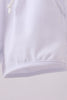 Premium White drawstring shorts