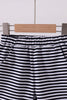 Premium Navy&white stripe shorts