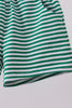 Premium Green&white stripe shorts