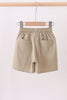 Oatmeal pocket performance shorts