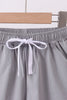 Light grey pocket performance shorts
