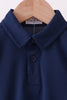 Blue everyday Collared Tank
